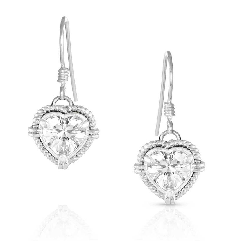 Heart on my Sleeve Pendant Earrings- MS