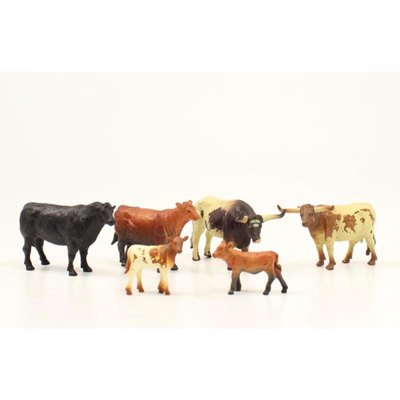 Big Time Barnyard 6 Cow Play Set