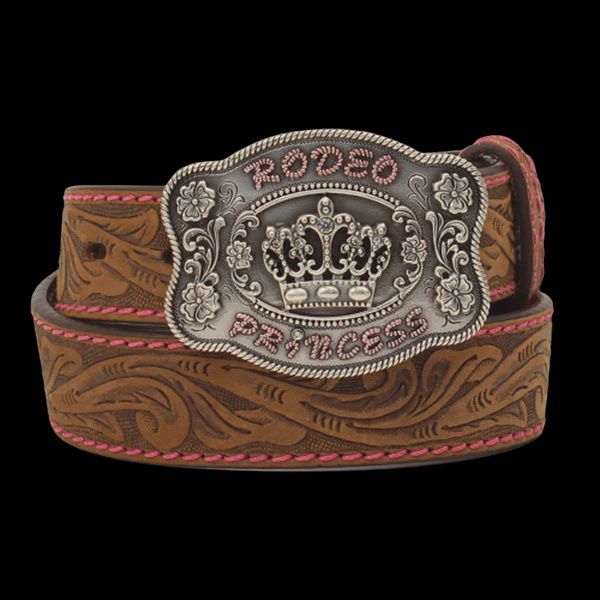 Angel Ranch Rodeo Princess Buckle Belt
