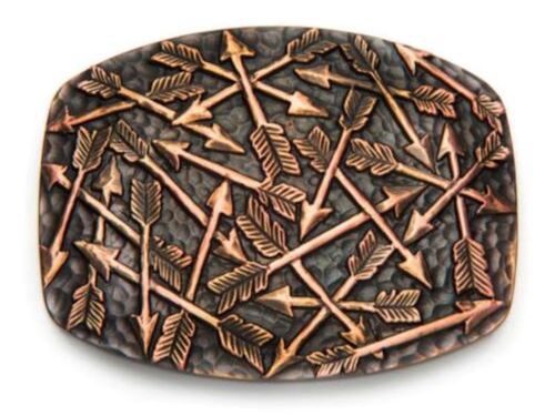 Nocona Copper Scattered Arrows Buckle