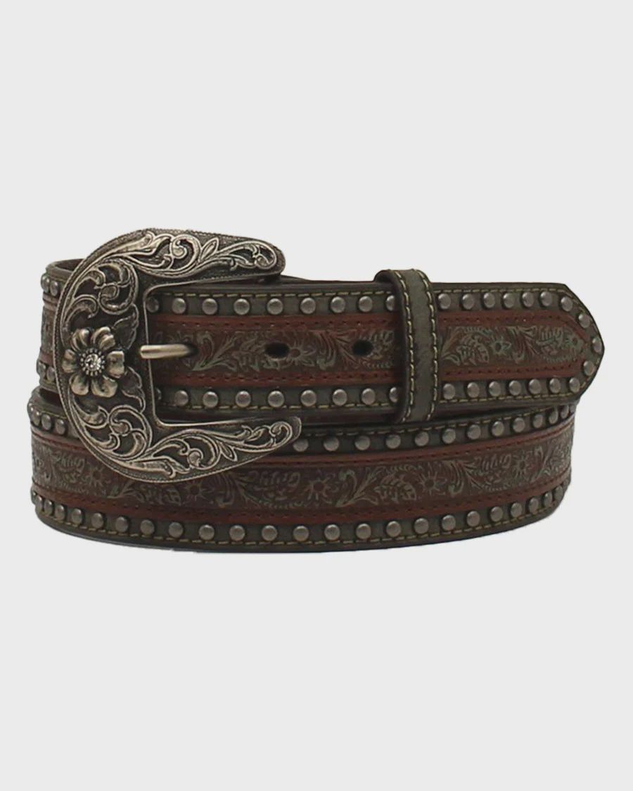 Nocona Women&#39;s Overlay Studs Belt