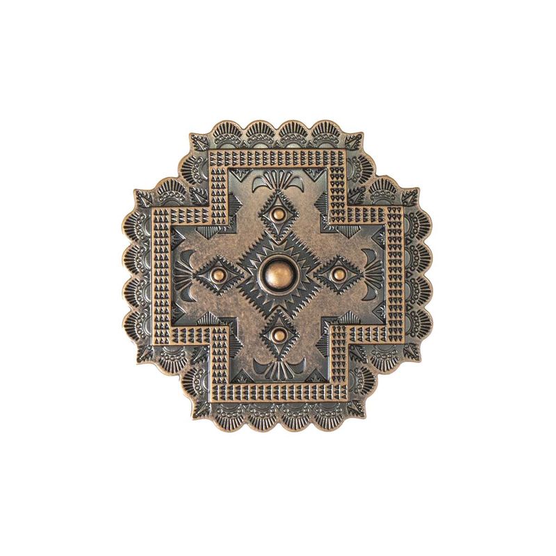 Blazin Roxx Bronze Cross Belt Buckle