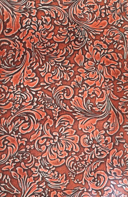 Wild Rag 33x33 Red Western Floral