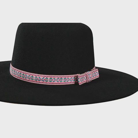 Twister 3/4&quot; XOXO Pink Hatband