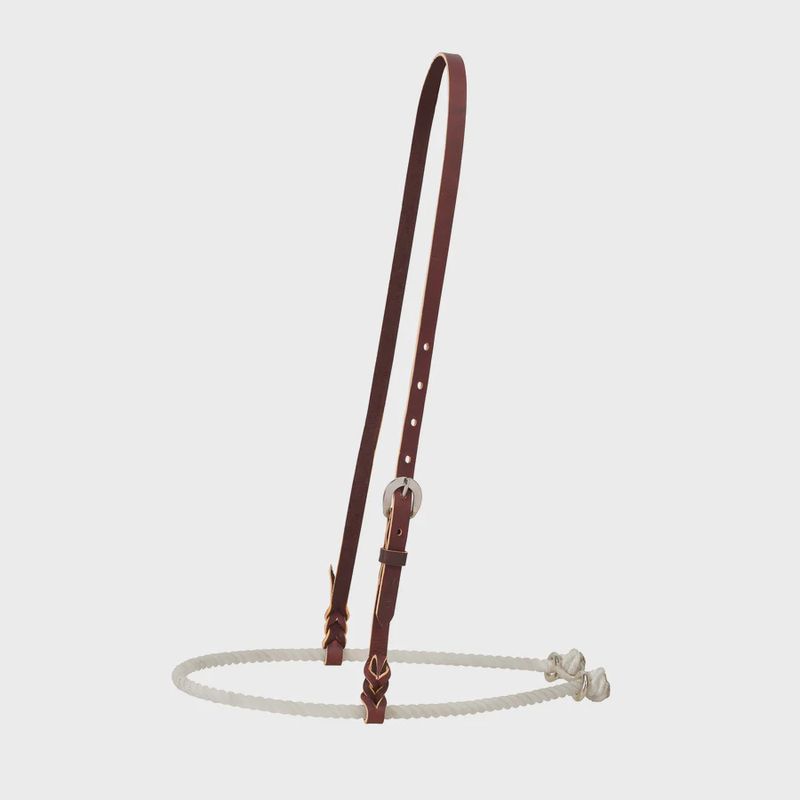 Rope and Latigo Leather Noseband