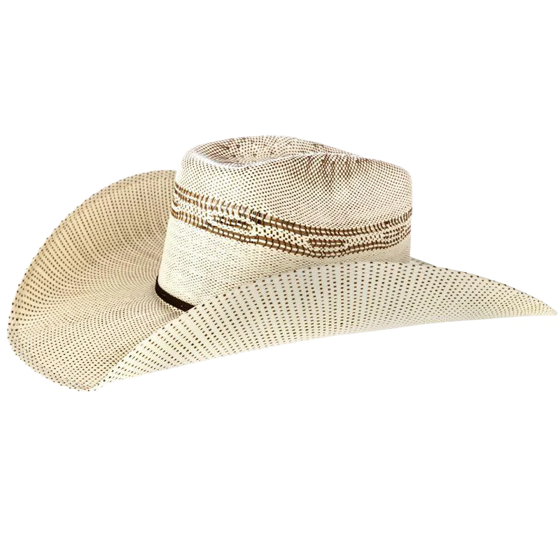 Twister Adult Brown Bangora Straw Hat