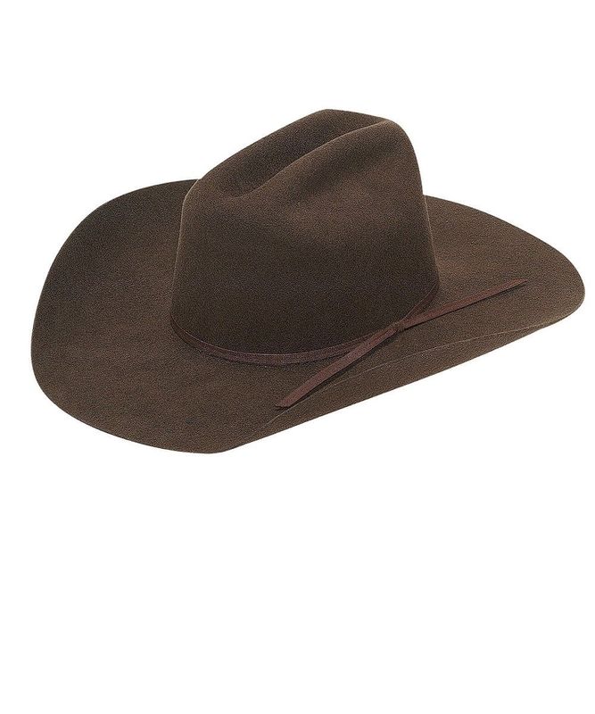 Twister Junior Wool Cowboy Hat Black or Brown