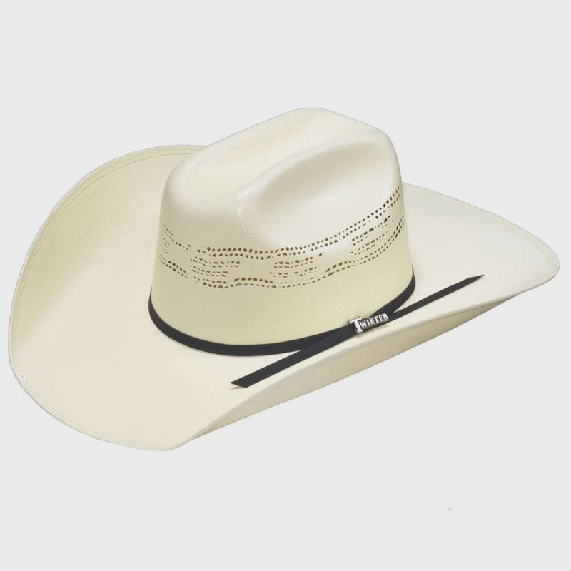 Twister Bangora Pre Shaped Straw Cattleman’s Hat