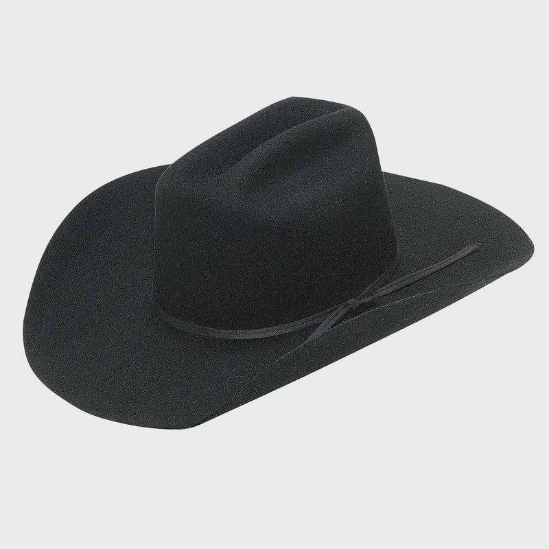 Twister Junior Wool Cowboy Hat Black or Brown
