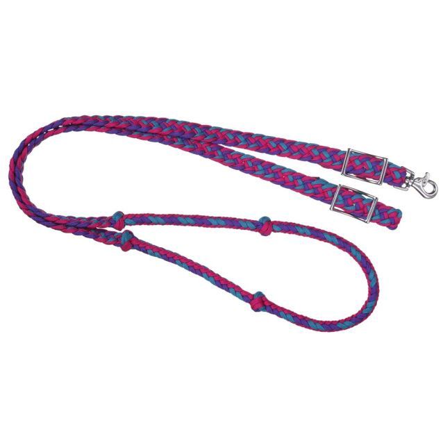 Deluxe Knotted Cord Roping Reins