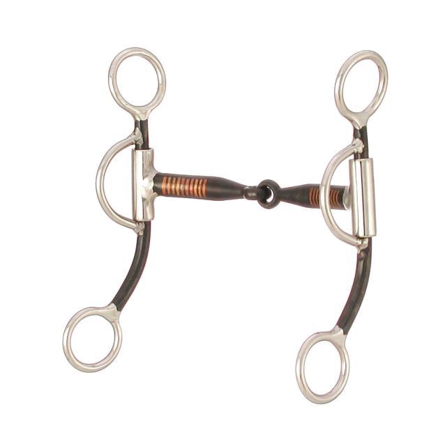Antique Brown Sweet Iron Training Snaffle