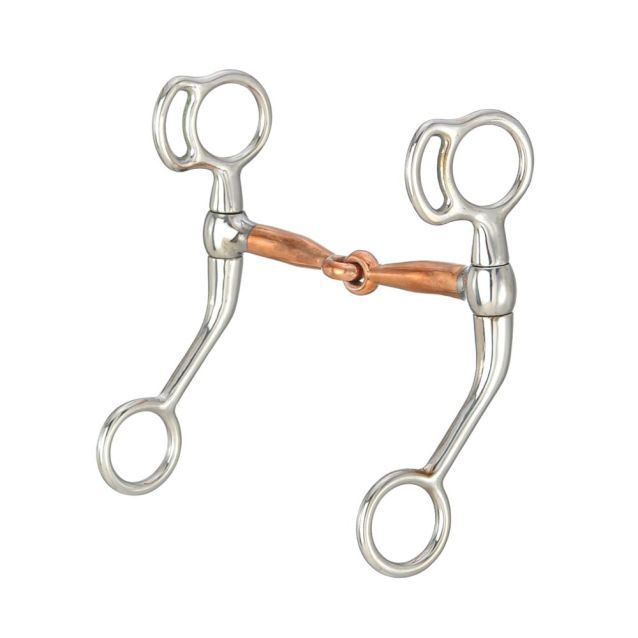 Miniature Training Snaffle with Copper Mouth