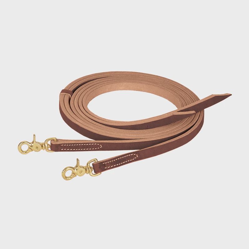 Quick Change Heavy Harness Split Reins, 5/8&quot; x 7