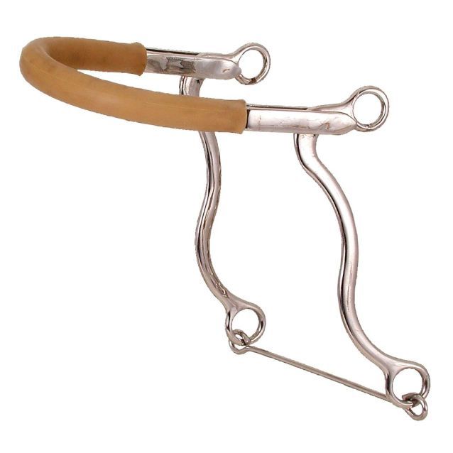Pony Hackamore with Rubber Tubing