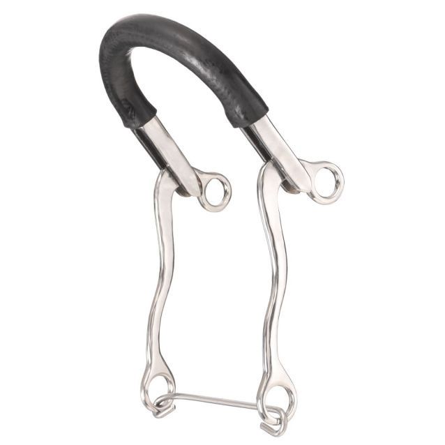 Miniature Hackamore with Rubber Tubing