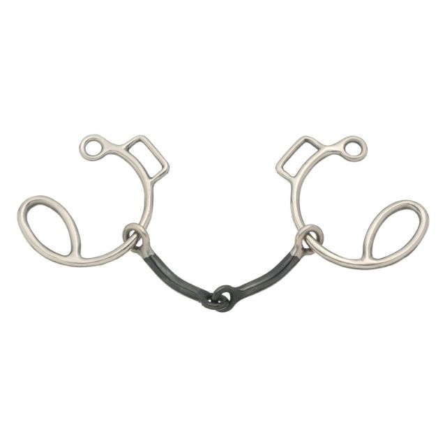 Six Cheek Sweet Iron Snaffle - 5 1/2&quot;