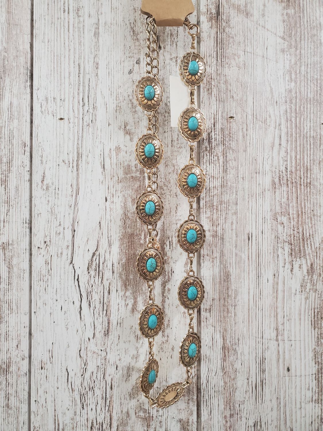 Women&#39;s Oval Chain Belt