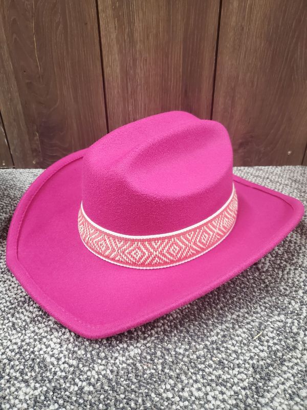 Cowboy Hat with Braided Hatband