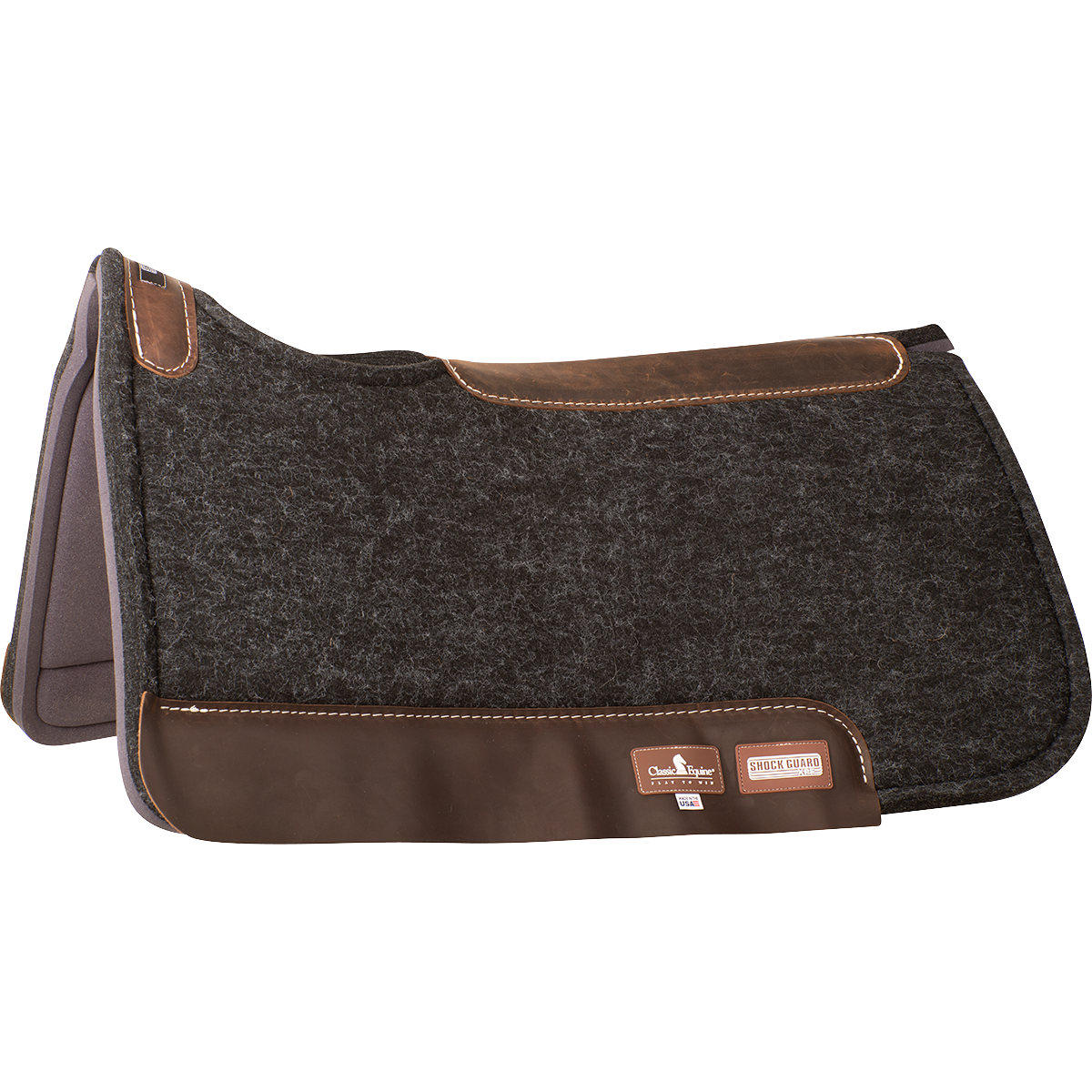 Shock Guard Felt Top Saddle Pad