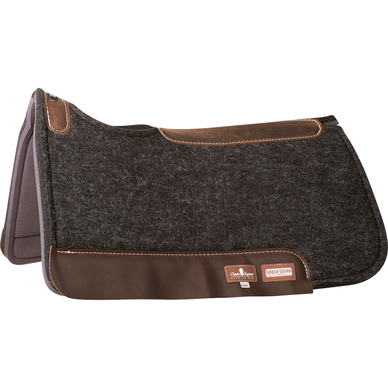 Shock Guard Felt Top Saddle Pad