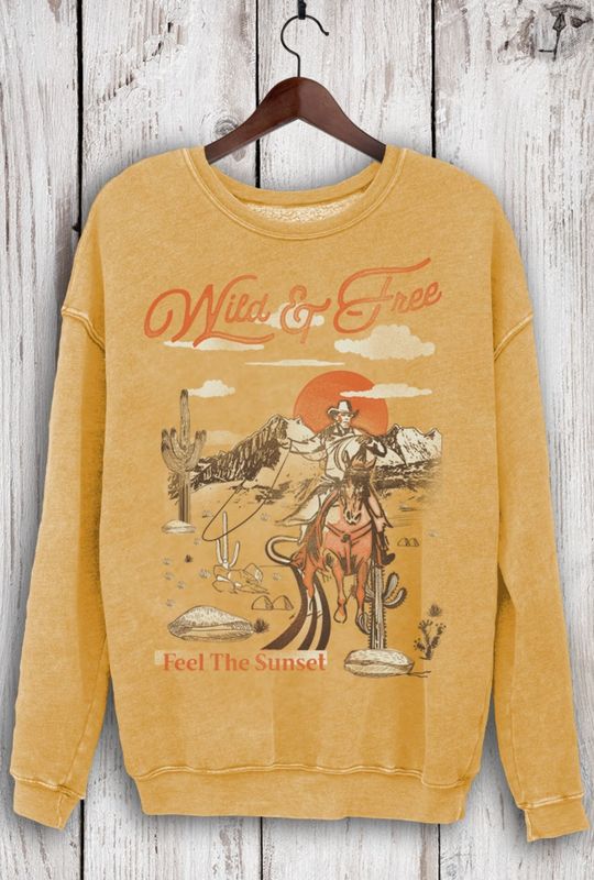 “Wild And Free” Sweatshirt