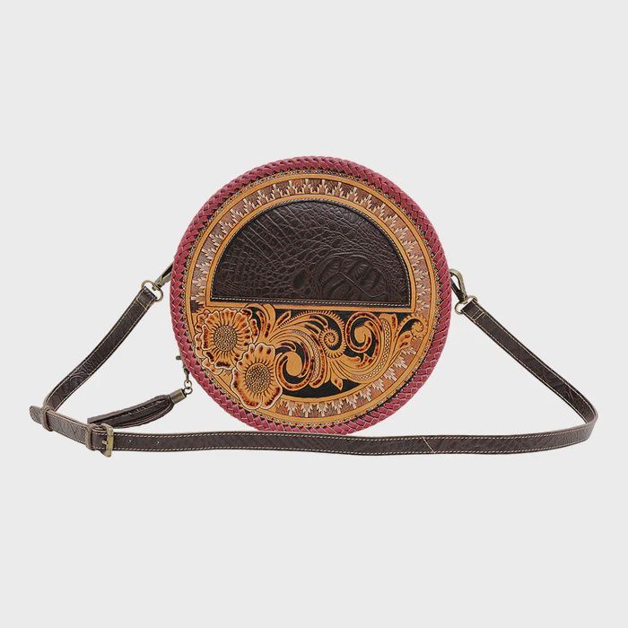 Coffee Eye Round Bag