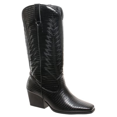 The Dance Western Boot, Color: Black, Size: 6