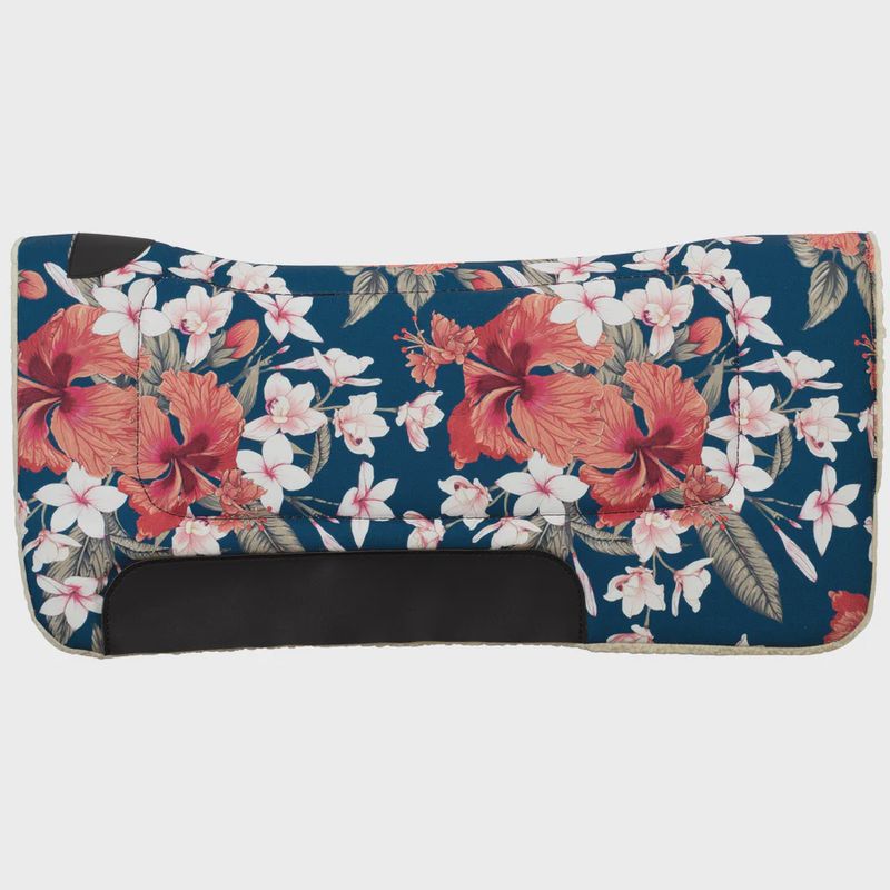 Contoured Printed Polyester Saddle Pads