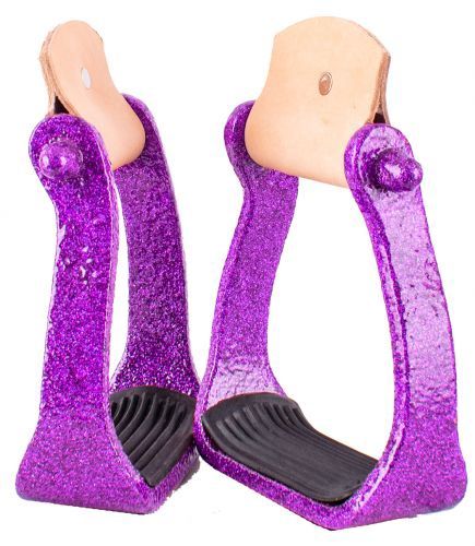 Glitter Epoxy Aluminum Stirrups