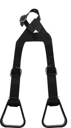 Heavy Duty Nylon Adjustable Buddy Stirrups, Color: Black