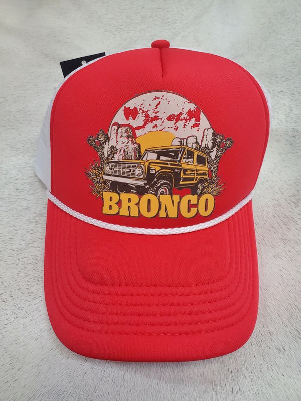Bronco Vintage Trucker Hat