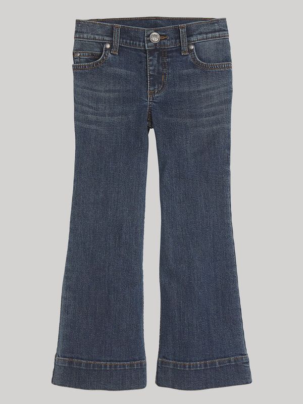 Girl&#39;s Wrangler® Wide Leg Trouser Jean (4-18) in Darci