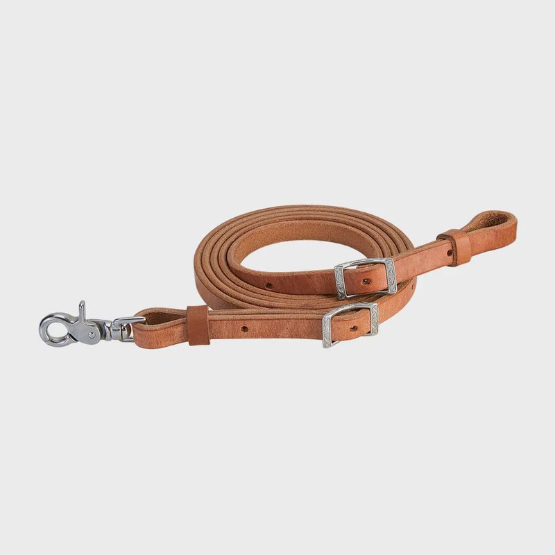 Weaver Harness Leather Roper Rein, 5/8" x 8