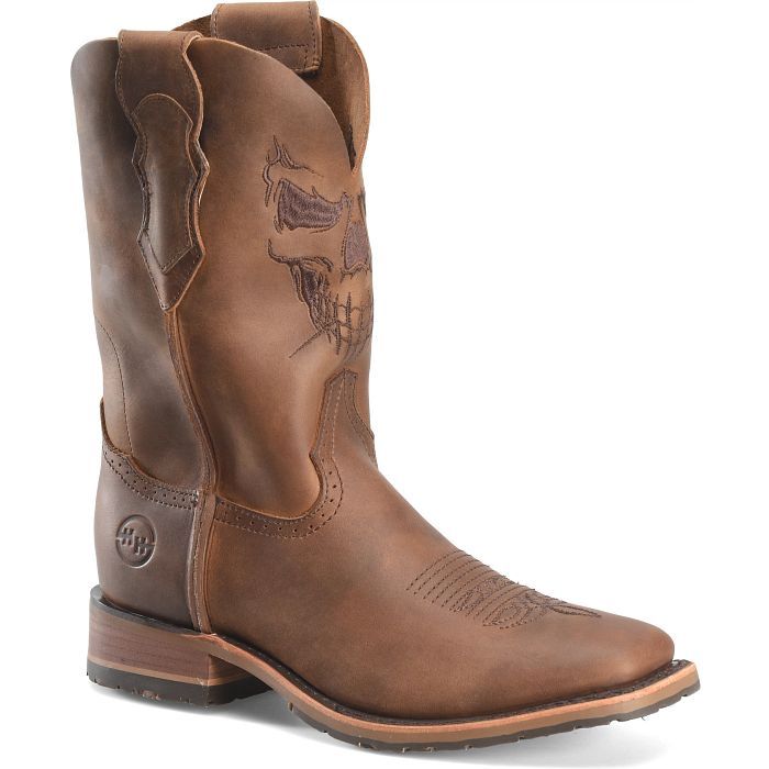 Double H Fairview Wide Sq Toe Western Boot