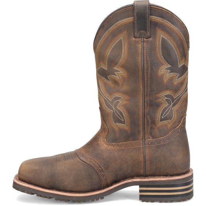 Double H Jeyden 11" Sq Comp Toe Work Boot