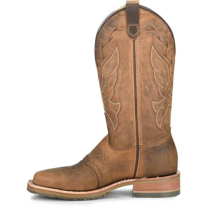 Double H Charity 12" Sq Toe Soft Toe Work Boot