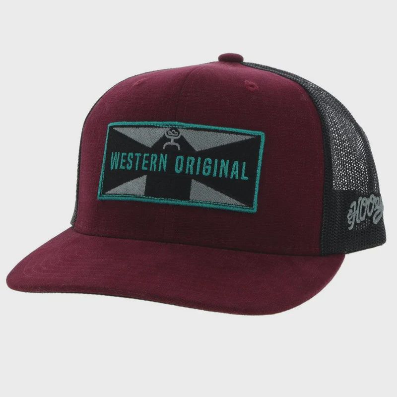 Hooey &quot;Holley&quot; Maroon/Black Snapback Hat