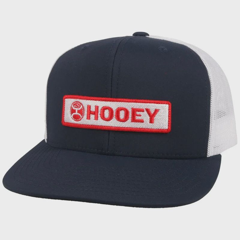 Hooey &quot;Lockup&quot; Navy/White Youth Hat