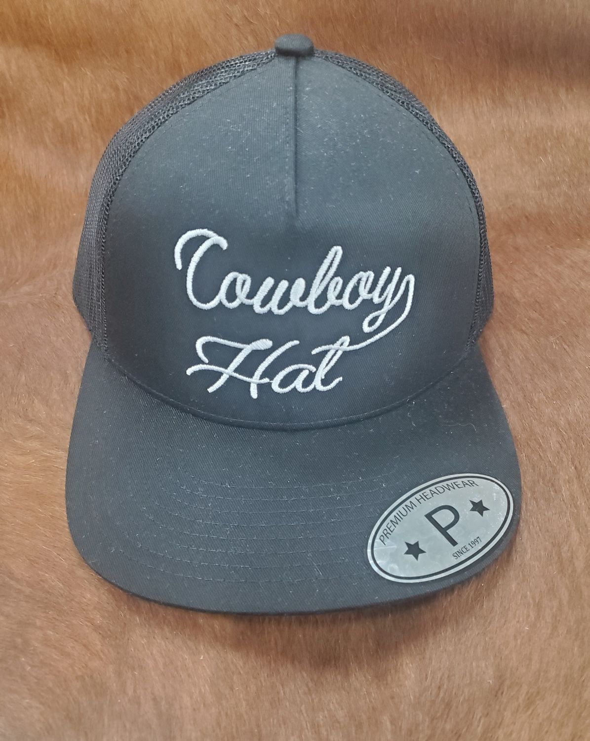 &quot;Cowboy Hat&quot; Trucker Hat