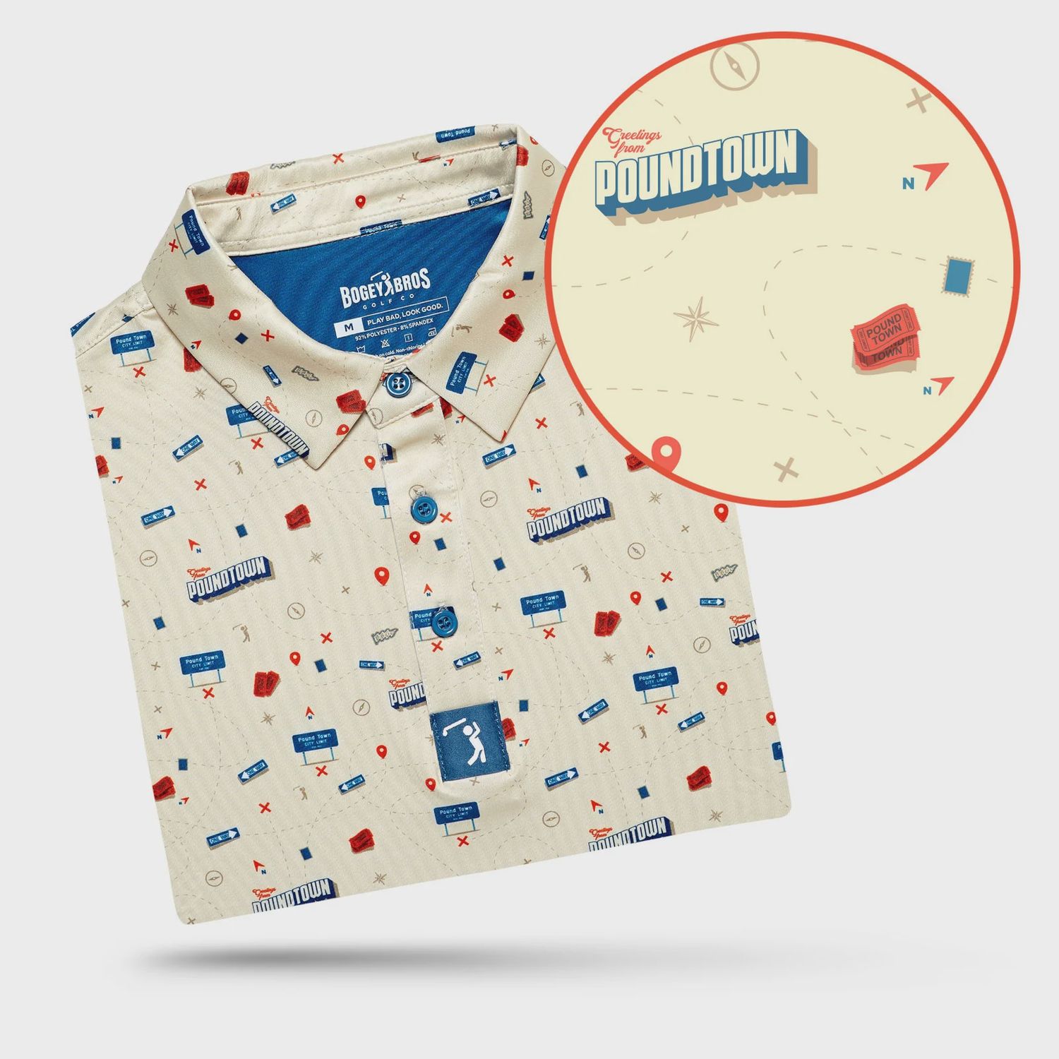 Poundtown Men&#39;s Polo