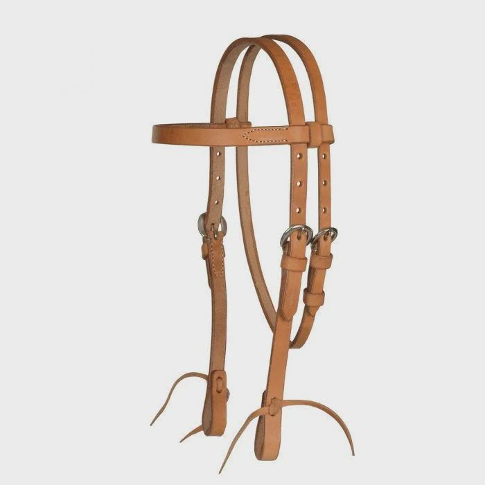 Pony Tie End Browband Headstall