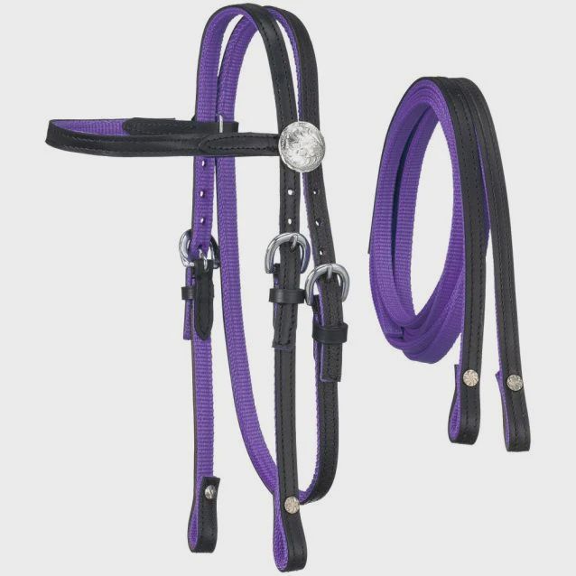 Mini Nylon Headstall &amp; Reins