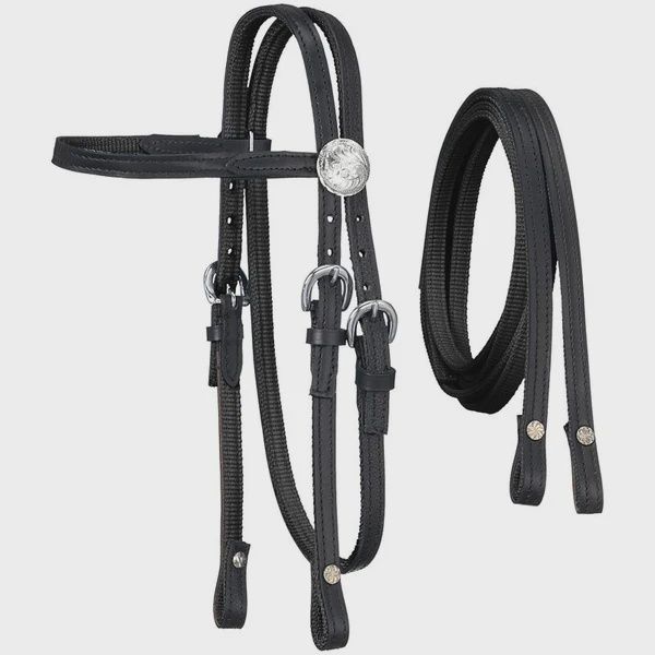 Mini Nylon Headstall &amp; Reins