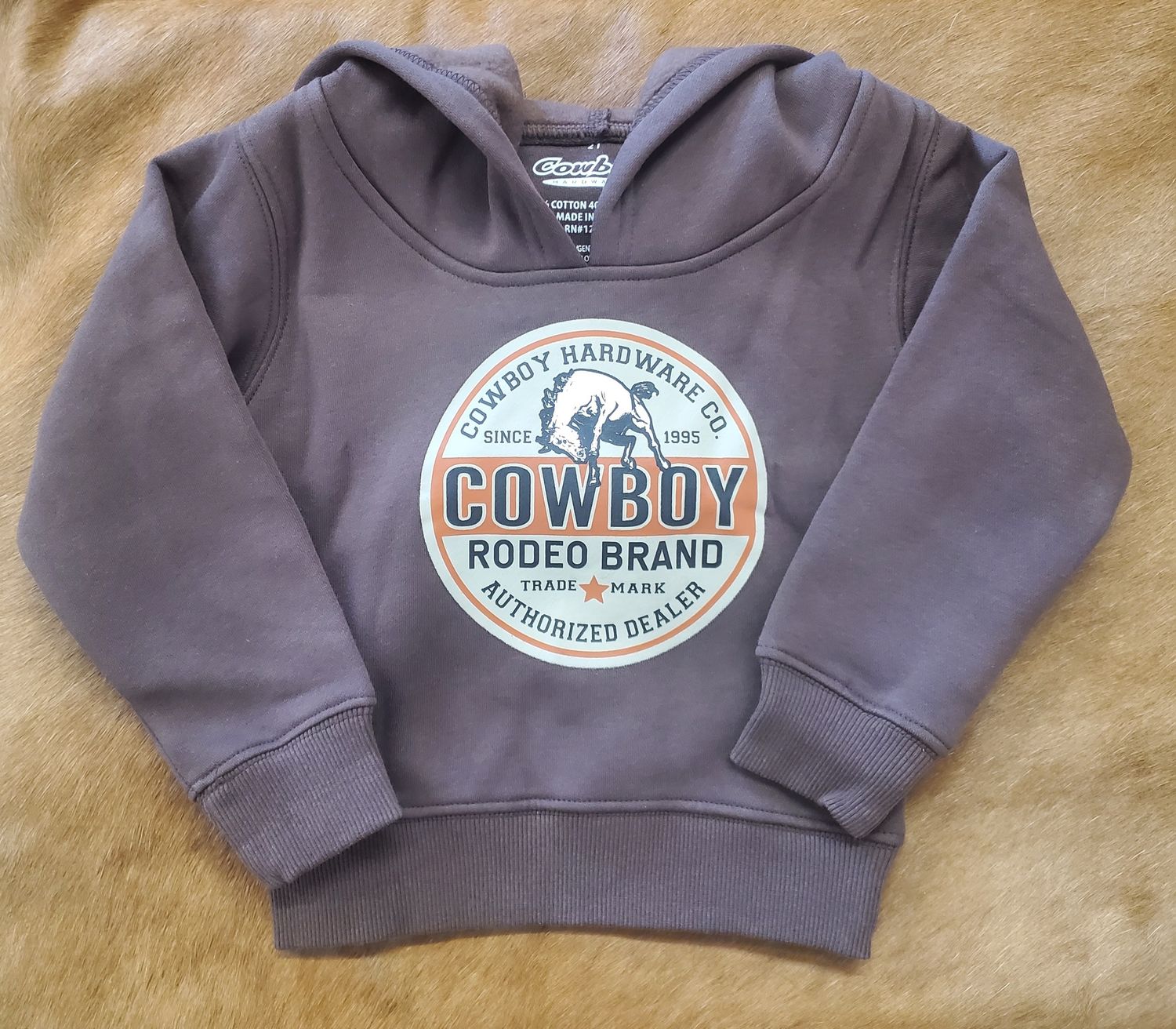 Cowboy Brand Fleece Hoodie