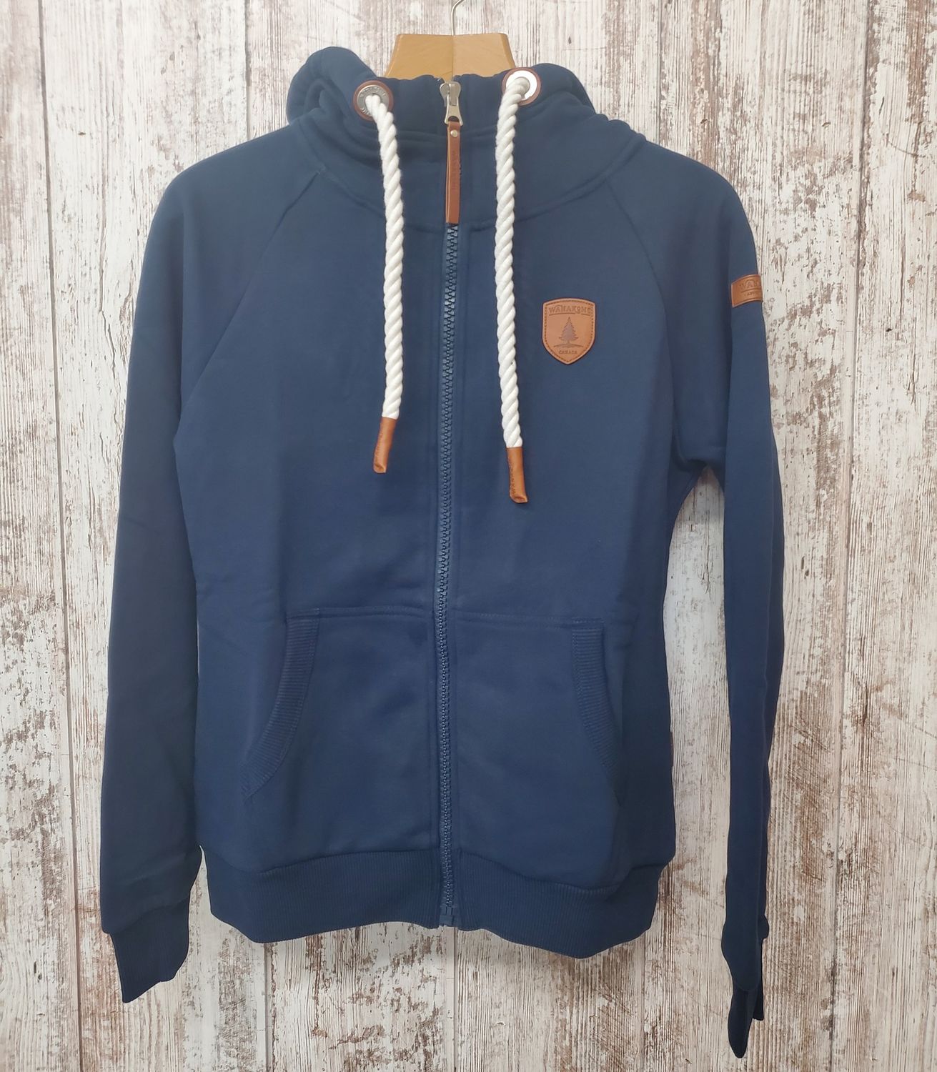 Oxford Blue Full Zip Hoodie