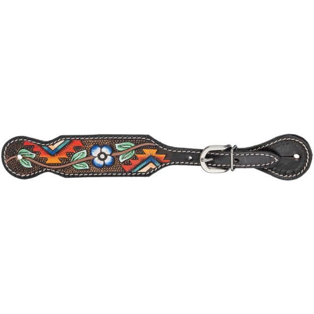 Aztec and Flowers Spur Straps