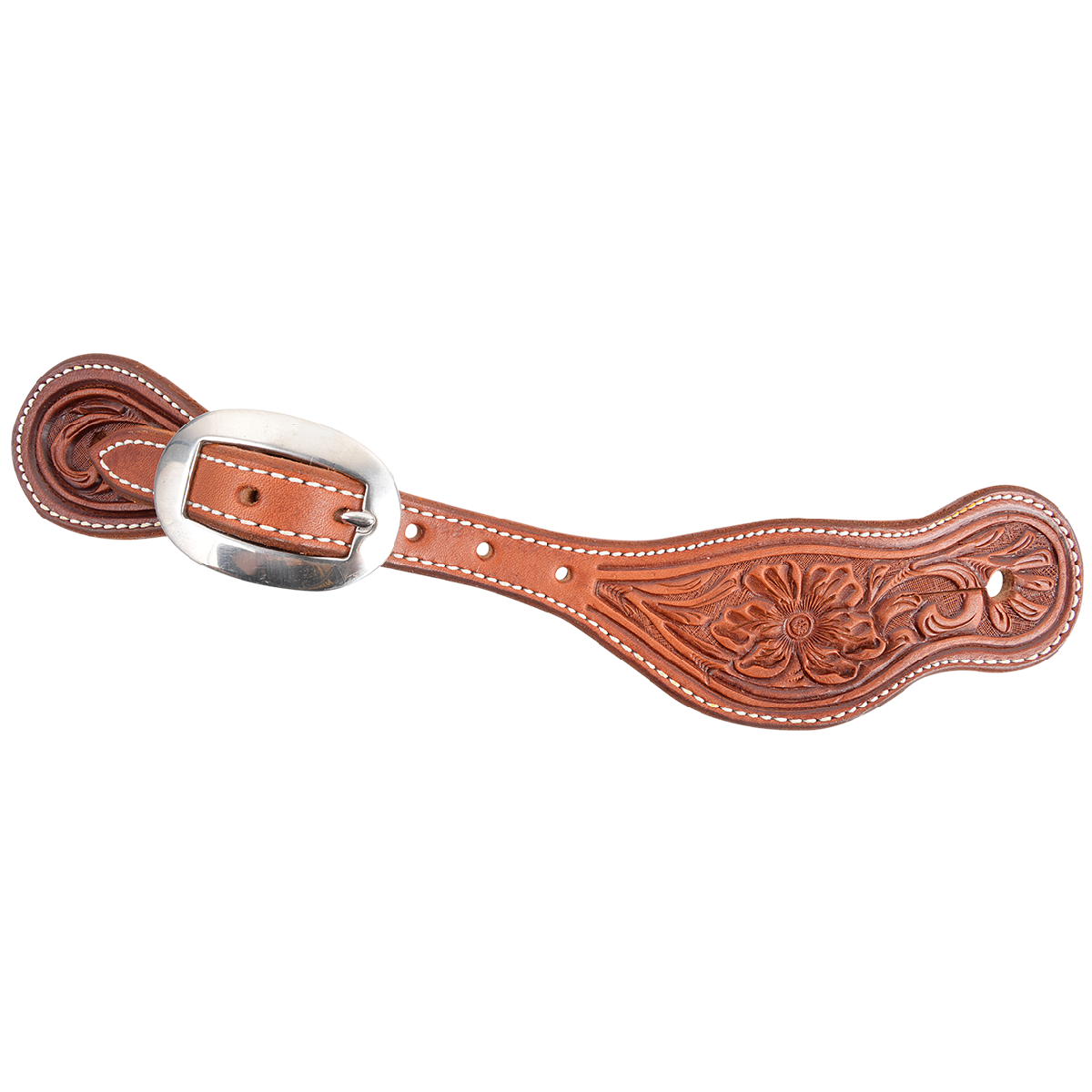 Alpine FlowerTooled Spur Straps