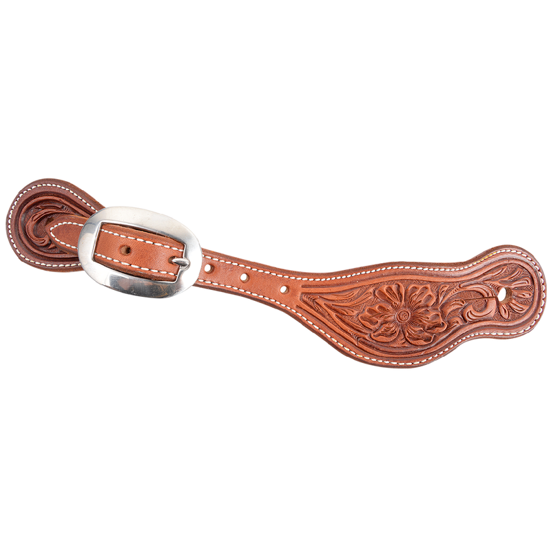 Alpine FlowerTooled Spur Straps