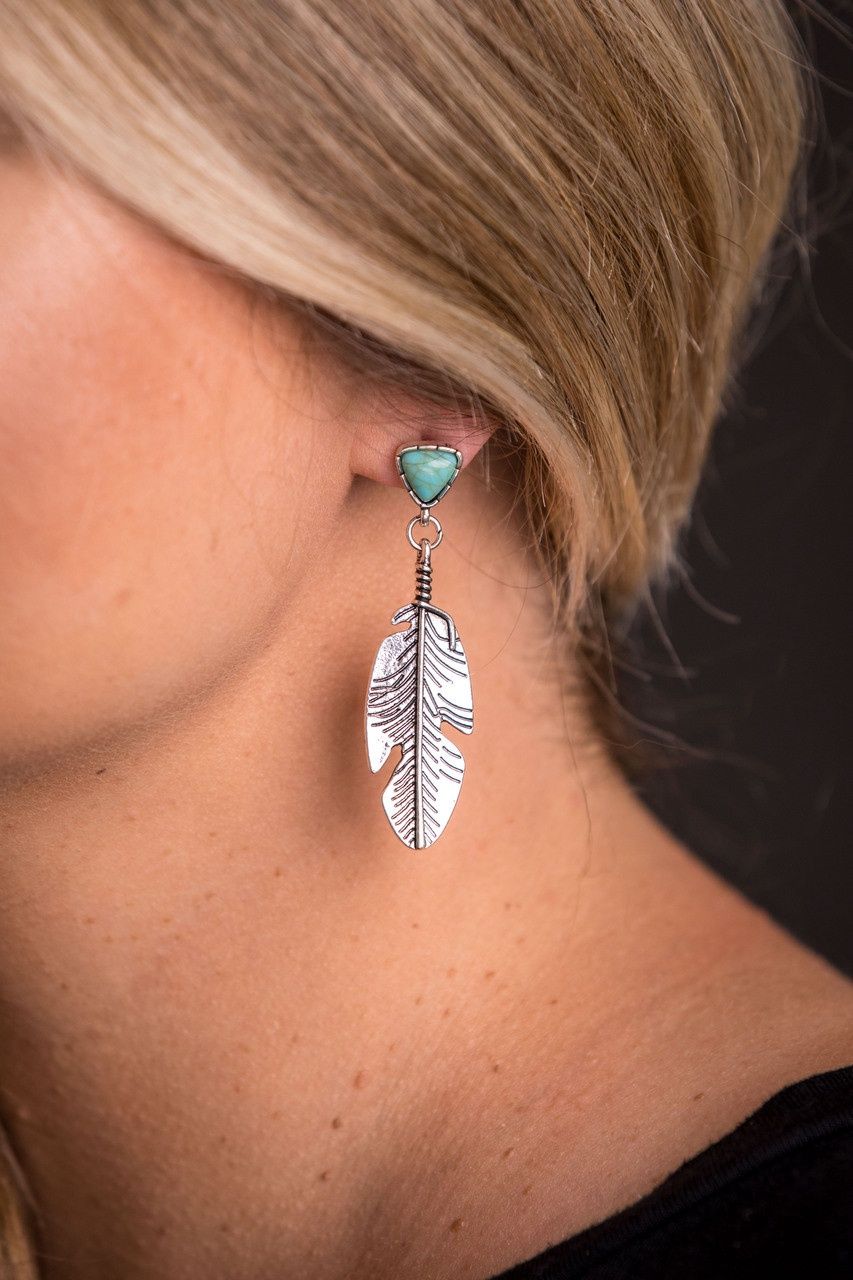 Feather Earrings