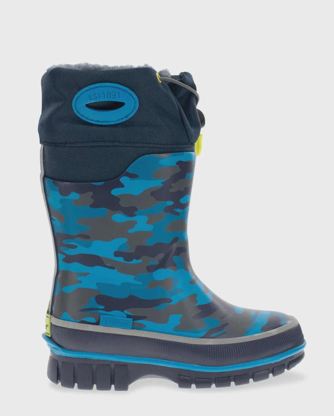 Camo Frost Neoprene Cold Weather Boot - Navy